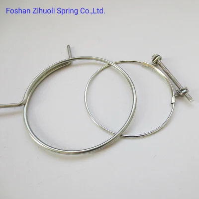 Zihuoli Custom Services Iron Metal Stainless Steel Aluminum Fishing Lure Wire Forming Bending Springs