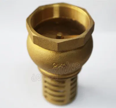 High Quality 200 Wog Check Valve Brass Foot Valve