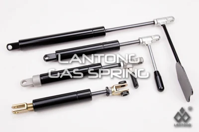 Lockable Gas Spring with Various Buttons
