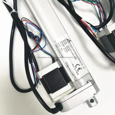 Linear Stepper Motor Actuator Micro Size 12 Volt Electric Push Rod
