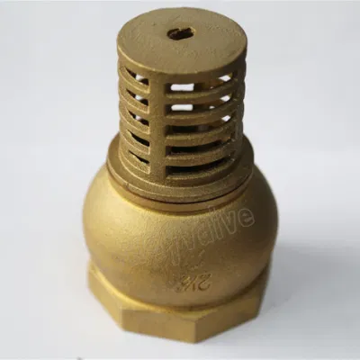 High Quality 200 Wog Check Valve Brass Foot Valve