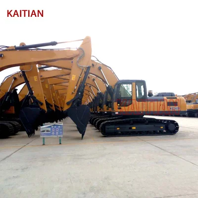 24 Ton Xe240d Crawler Excavator Hydraulic Generator Crawler Excavator