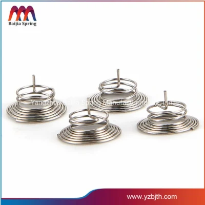 Stainless Steel Nickel-Plated Touch Spring Electrical Switch Induction Button Compression Spring
