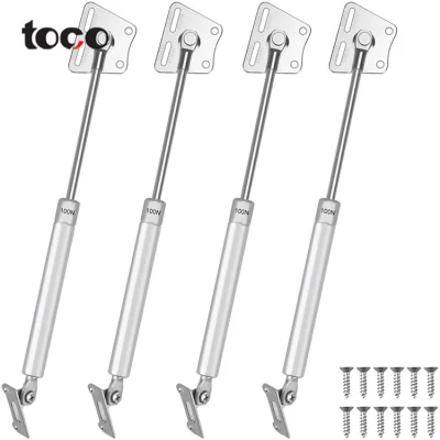 Toco Custom 10 Inch Silver Color Soft Close Gas Pump Gas Spring Lifter