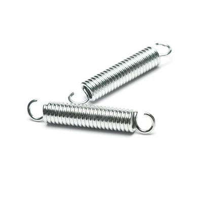 Hongsheng Stainless Steel Brake Bicycle Return Double Hook Coil Tension Spring Custom Extension Spring