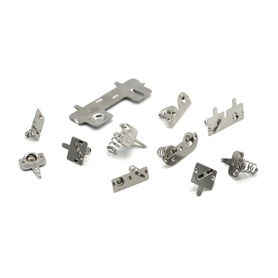 Factory Custom Stainless Steel Electrical Flat Leaf Spring Contacts