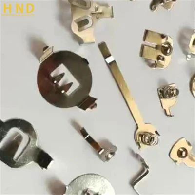 Factory Custom Precision Small Flashlight Battery Switch Touch Compression Spring