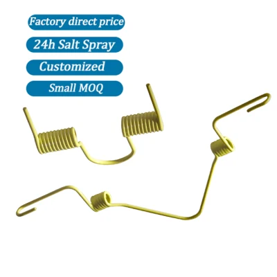 Hongsheng Custom Stainless Steel Double Helical Torsion Compression Spring Torsion Coil Dual Twist Spring for Car
