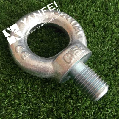 Wholesale Hardware Rigging DIN580 Carbon Steel Drop Forged Galvanized Lifting Eye Bolt with Metric Thread