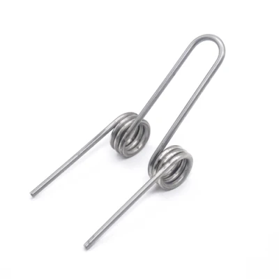 Factory Direct Stainless Steel Double Stainless Steel 304 Torsion Spring Wire Forming Spring for Auto/Furniture/Car