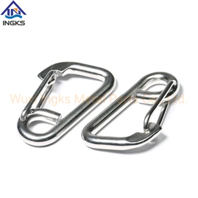 Ingks Factory Wholesale Stainless Steel Knife Type Spring Snap Hook