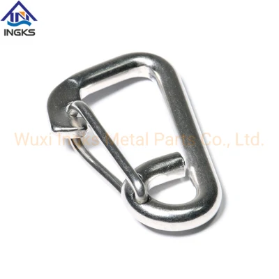 Ingks Factory Wholesale Stainless Steel Knife Type Spring Snap Hook