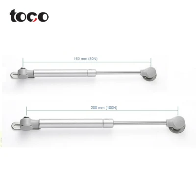 Toco Custom 10 Inch Silver Color Soft Close Gas Pump Gas Spring Lifter