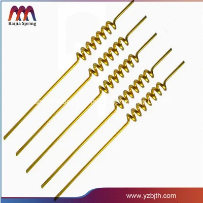 Metal Compression Spring Steel Coin Spring House Wiring Spring Battery Contact Loaded Spring Rectangular Springs Tractor Springs Customized Small Shock Spring