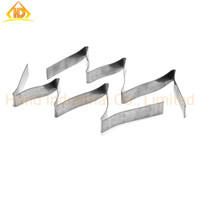 Stainless Steel Zigzag Flat Folding Leaf Spring Clips Parts Sheet Metal Spring