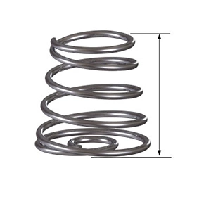 Alloy Small Long Barrel Die 5mm Flat Wire Stainless Steel Torsion Tension Spring Battery Connector Toy Coil Springs
