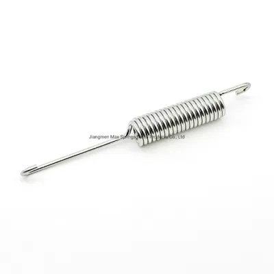 Custom High Precision Auto Steel Double Hook Extension Spring