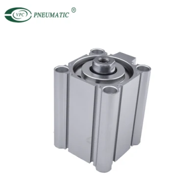 C (D) Q2 Series Double Acting Single Rod Compact Air Cylinder
