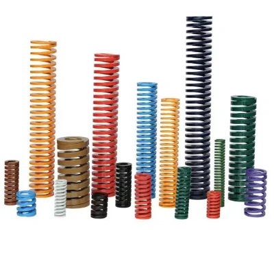ISO Standard Coil Metric Compression Spring Loaded Die Springs Die Spring Manufacturer
