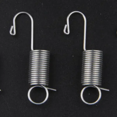High Quality Metal Stainless Galvanize Tension Spiral Spring Double Hook Extension Spring