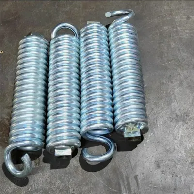 High Quality Metal Stainless Galvanize Tension Spiral Spring Double Hook Extension Spring