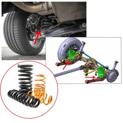Automobile Big Metal Air Suspension Spring Helical Car Damping Spring Shock Absorber Coil Springs