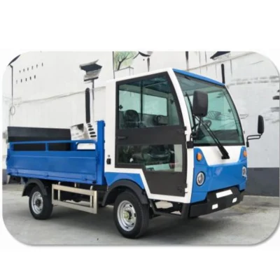 2024 Factory Price Electric Garbage Transport Truck Vehicle for Urban Cleaning