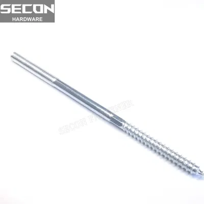 Made in China High Quality Zinc Plated Hanger Bolt Screw Factory Metric Thread Screw Machine Thread Wood Thread Self Tapping Screw Machine Screw