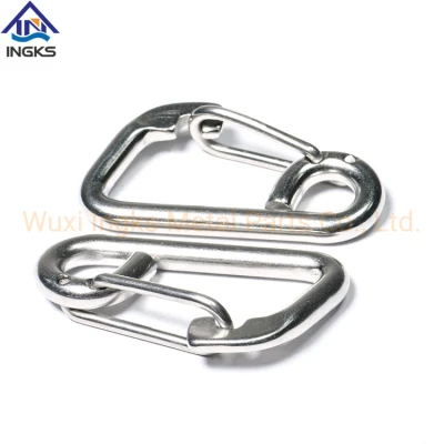 Ingks Factory Wholesale Stainless Steel Knife Type Spring Snap Hook