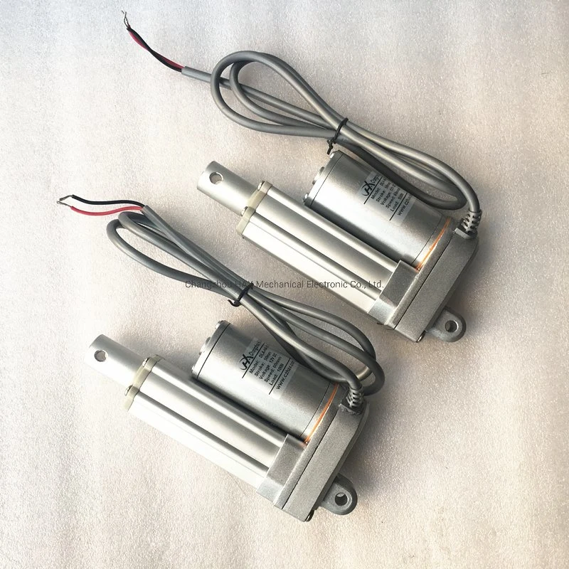 IP66 24V Heavy Duty Motor Lift Linear Actuator 400mm 500mm Stroke Electrical Motors with Wireless Remote Controller