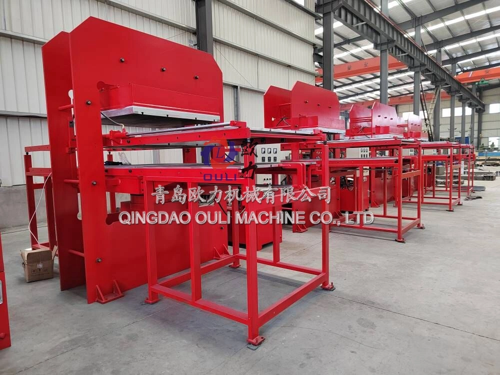 1000*1000 EPDM Rubber Tiles Hydraulic Press, , Rubber Vulcanizing Press, Vulcanizer Press, Hydraulic Press Machine
