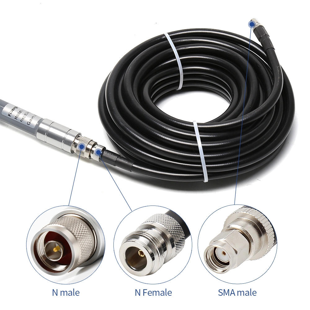 Lrm400 Coaxial Cable N Male to RP SMA Male Low Loss for Helium Hotspot Antenna