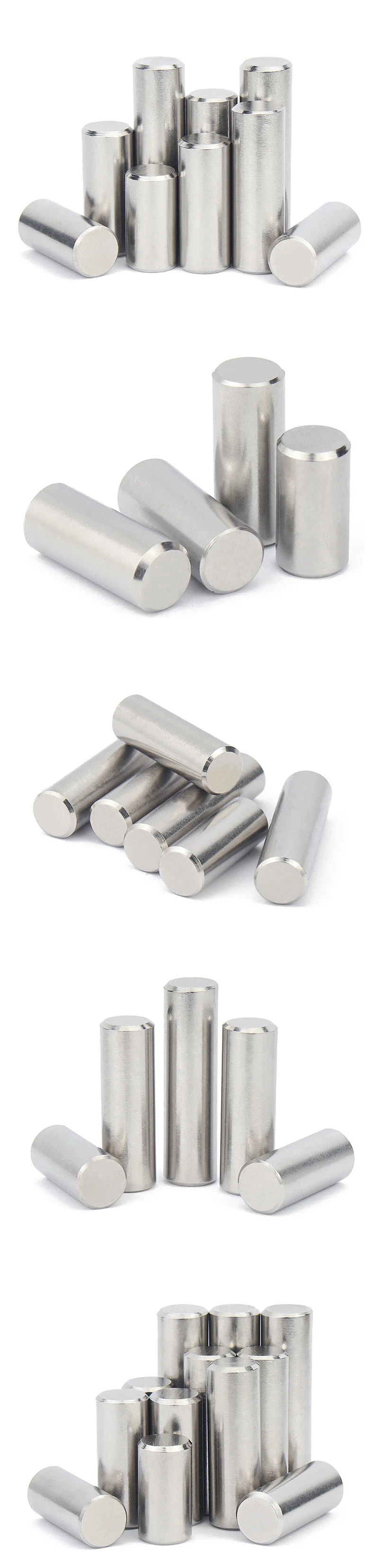 China Supplier SUS304 316 Round Studs Steel Zinc Plated Spring for Connecting Brass Dowel Pin