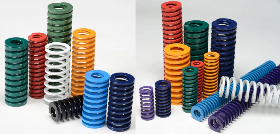 ISO Standard Coil Metric Compression Spring Loaded Die Springs Die Spring Manufacturer