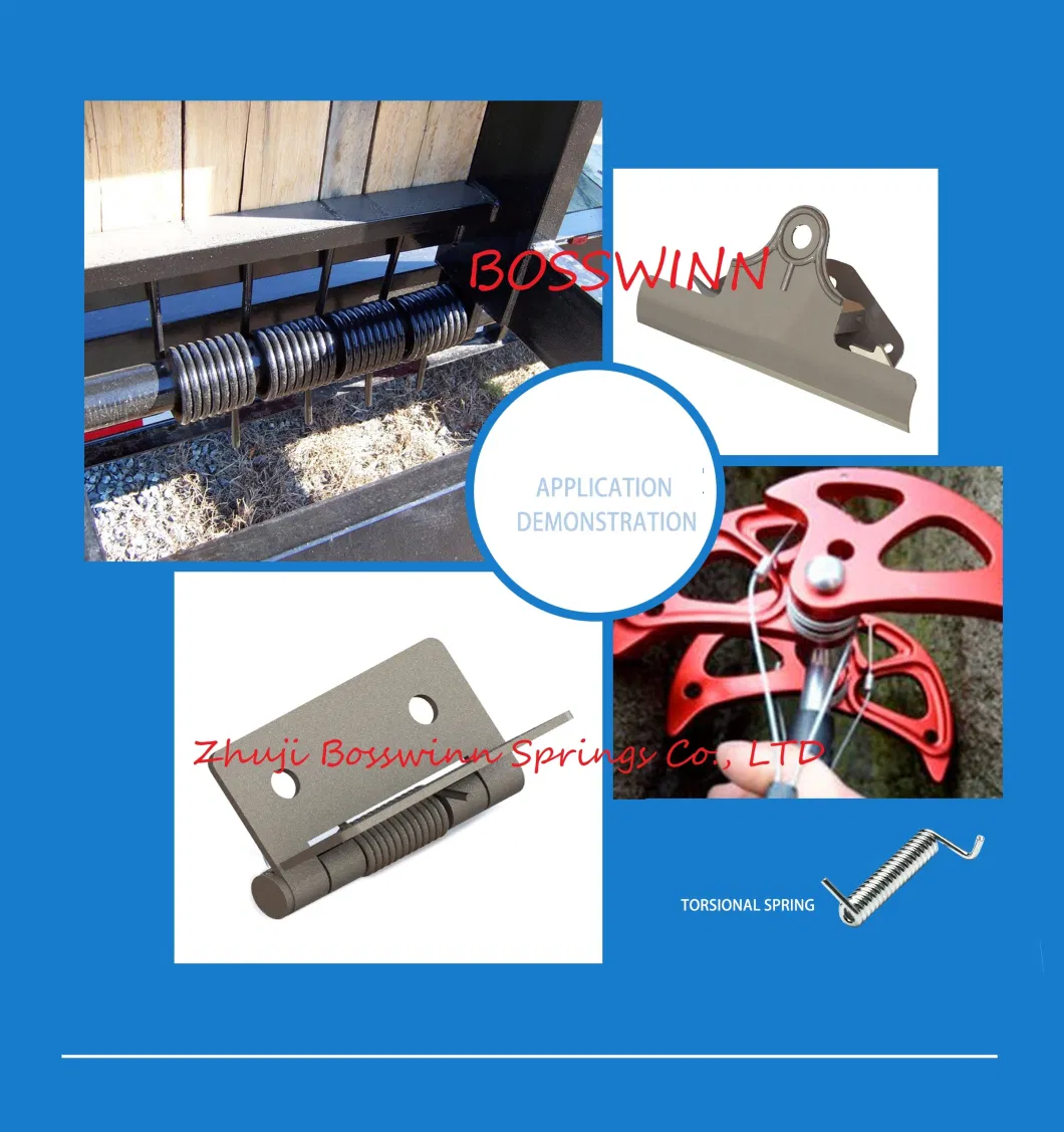 China Zhejiang Double &amp; Small Torsion Springs Helical Torsion Spring