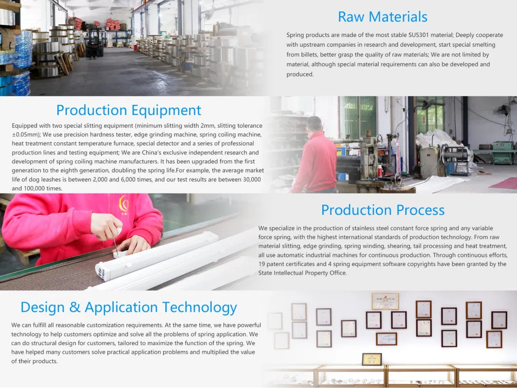 Power Spring for Spring Barrel with CE Certification