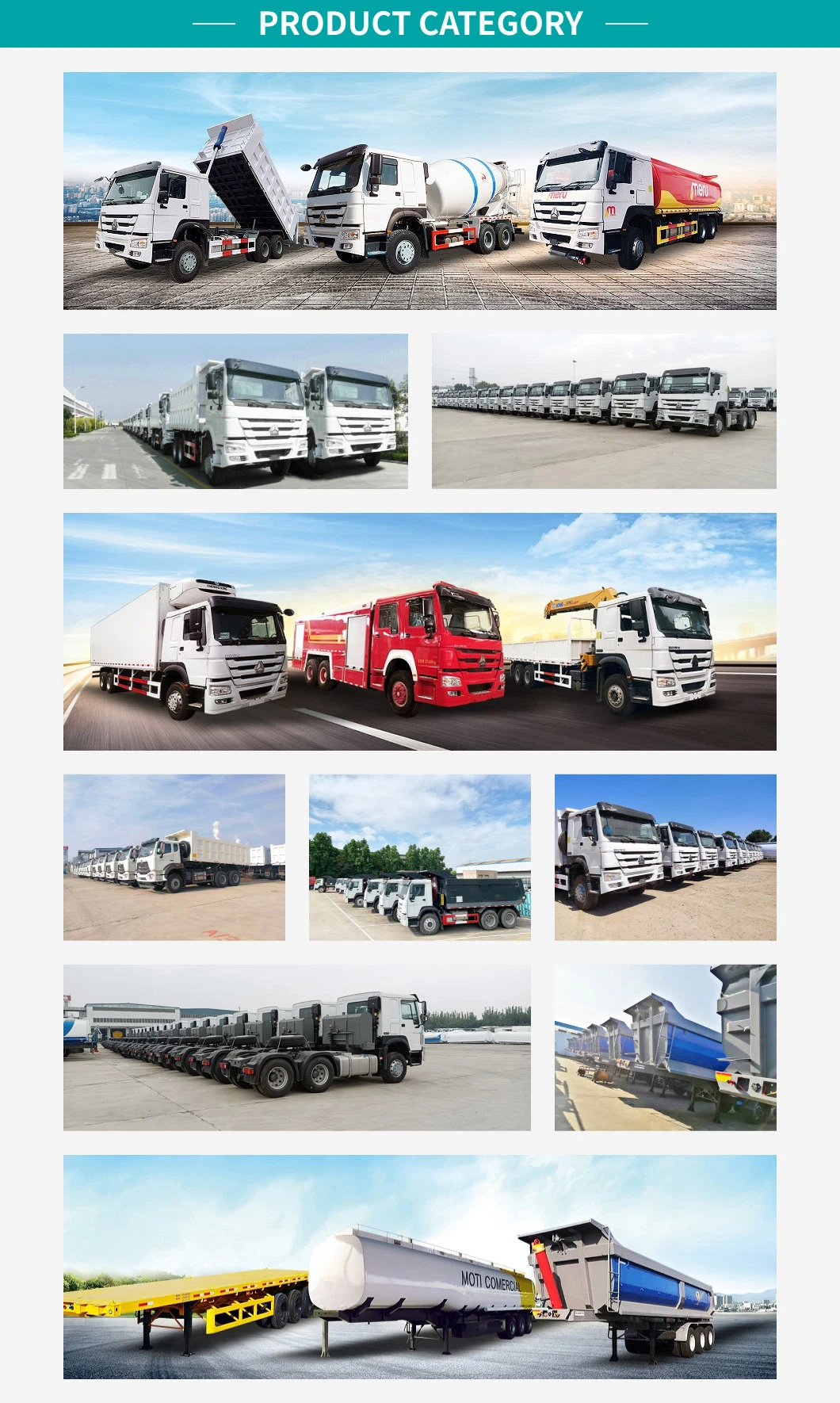 Sinotruk HOWO 6X6 Cargo Truck Heavy Truck