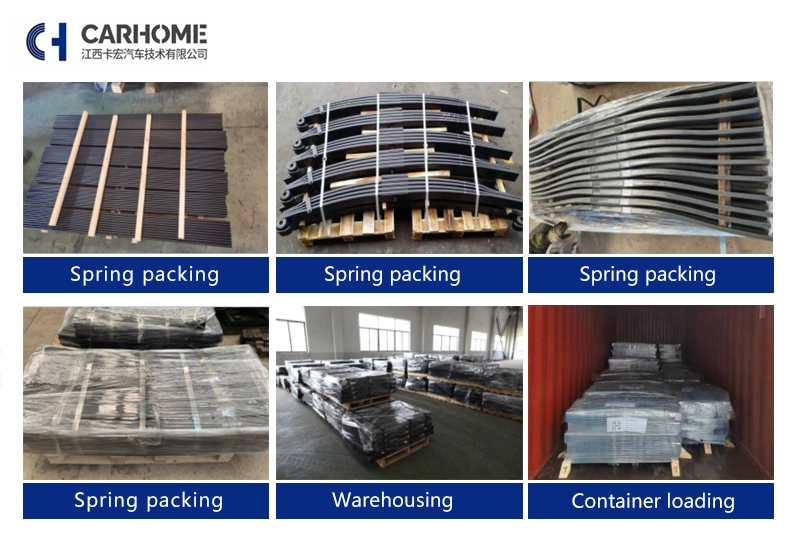 China New Stock Customized Leaf Spring Semi Trailer OEM Leaf Spring