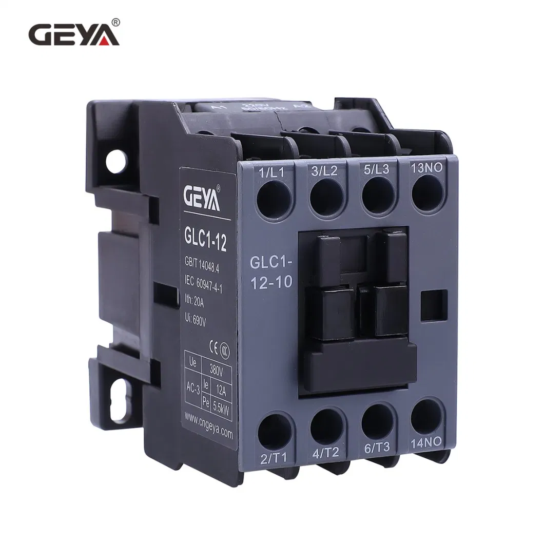 DIN Rail 230V Single Phase AC1 AC3 24V AC Contactor