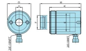 Sov Brand Hydraulic Hollow Plunger Cylinder
