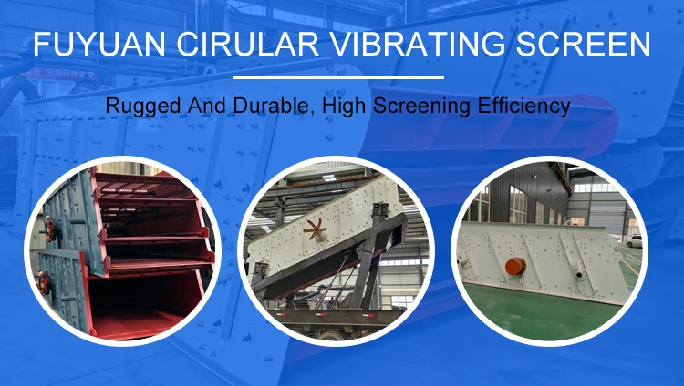 Stone Vibrating Screen High Quality Big Capacity for Sand Sieve for Quarry