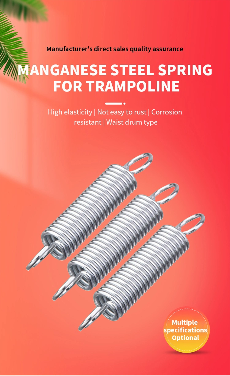 Rebound Net Stainless Steel Springs for Toys Pilates Spring for Chair for Bed Heavy Duty Steel Tension Trampoline Spring