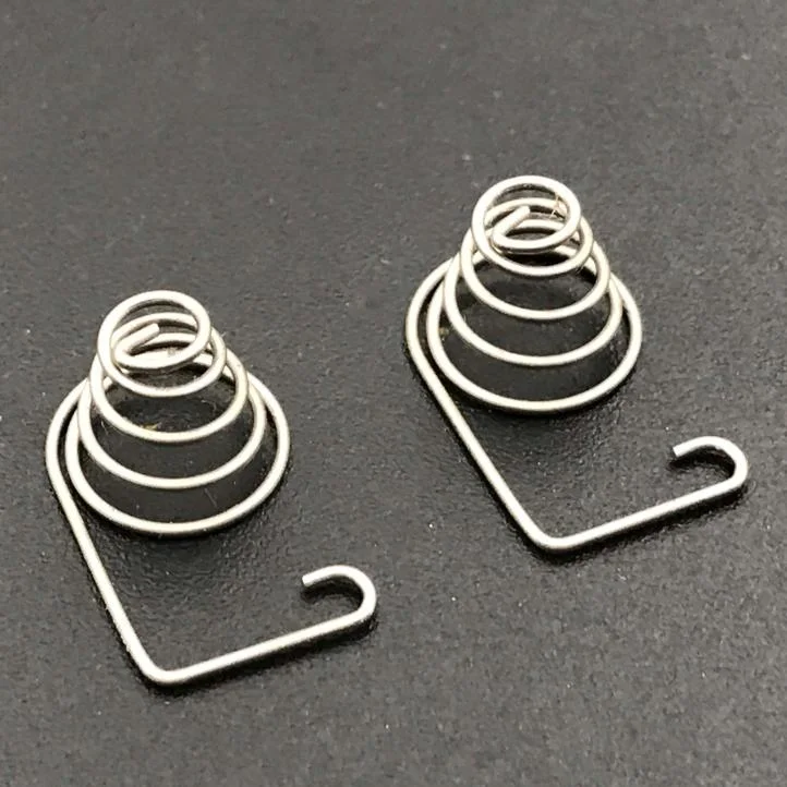 Electrical PCB Switch Conical Battery Spring Battery Holder Springs