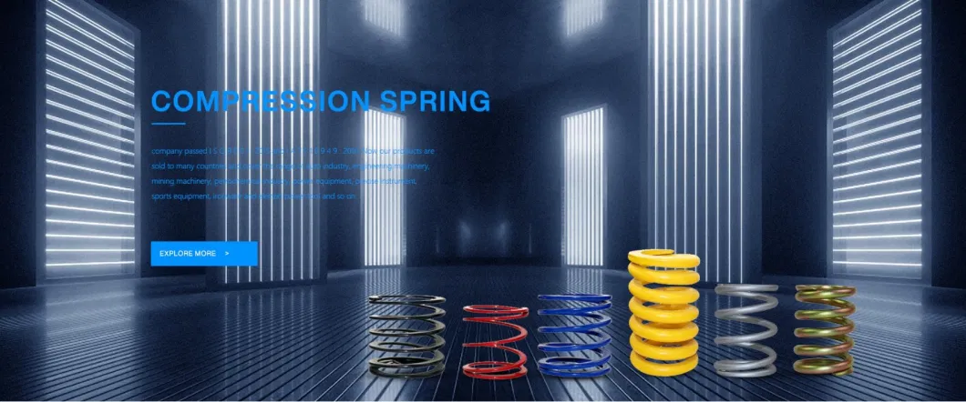 Manufactory Direct Compression Spring Door Handle Compression Springs with Competitive Price