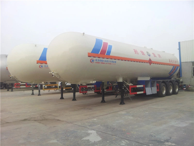 ASME 60000 Liters LPG Tanker Semi Trailer