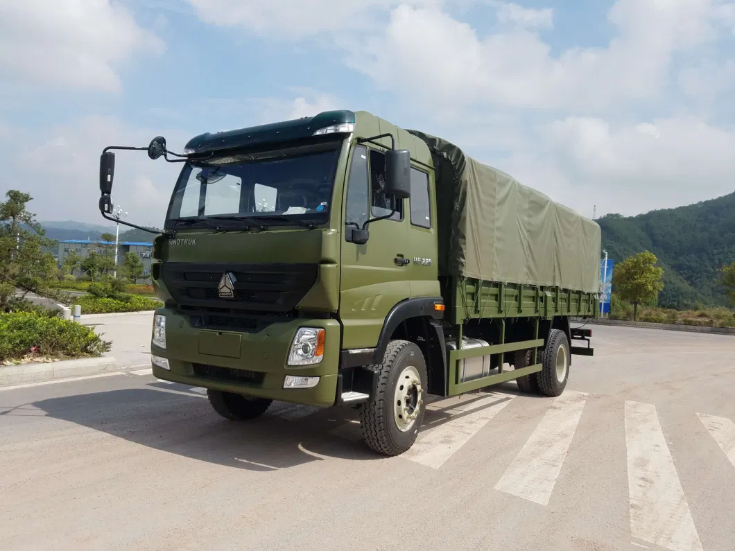 Sinotruk HOWO 6X6 All Wheel Drive Vehicle Cargo Truck