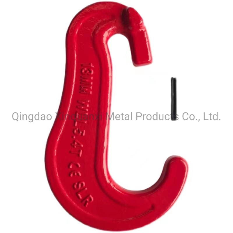 Wholesale Forged Steel Spring Lever Type Load Binder Chain Tension Lever C Hook with Lashing Chain