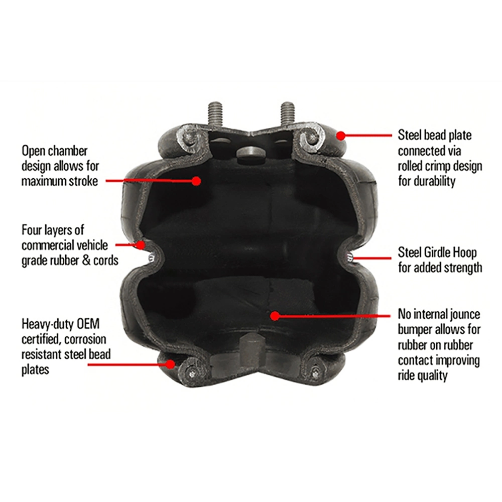 Air Suspension Kit Pneumatic Bag Shock Absorber Air Springs Bags 3s2300f