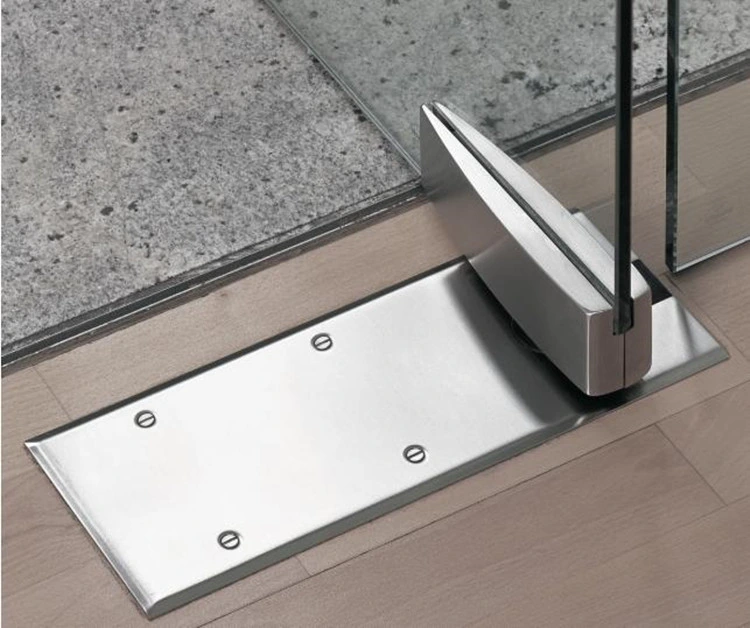 Stainless Steel 304 Frameless Glass Door Hinge Hydraulic Floor Spring