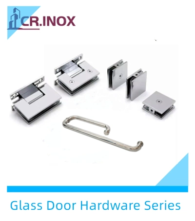 Single Cylinder Hydraulic Floor Spring Door Hinges Frameless Floor Spring